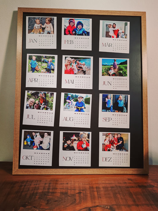 Magnet-Kalender „Unsere Momente“